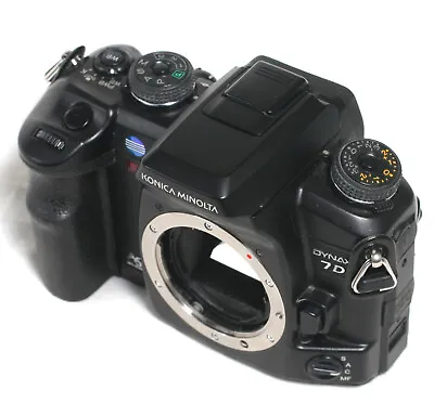 Konica Minolta MAXXUM 7D 6.1MP Digital SLR Camera - Black (Body Only) • $94