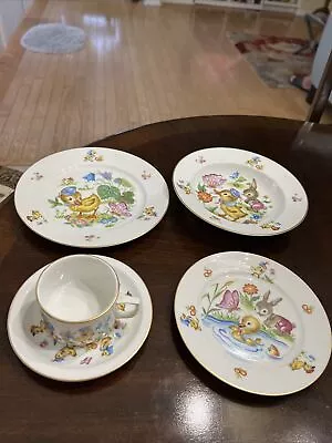 Set Of 5 Vintage Childrens Dishes Thomas Rosenthal Germany- Rare Beautiful • $29.99
