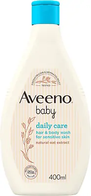 Aveeno Baby Daily Care Hair And Body Wash 400 Ml • £6.99