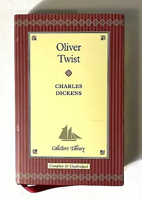 OLIVER TWIST By Charles Dickens - Collectors Library - Barnes & Noble HC • £7.99