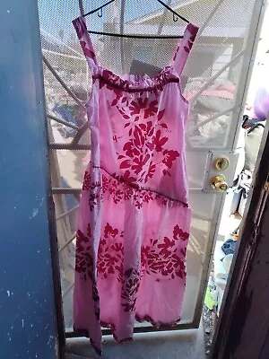 Vintage Mayo Howell Made In Hawaii Pink Muu Muu Dress • $100