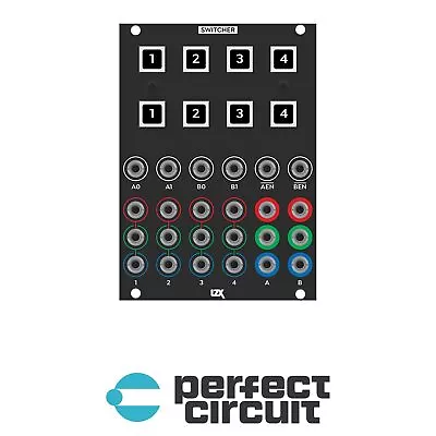 LZX Switcher Video MUX / Switcher Modular EURORACK - NEW - PERFECT CIRCUIT • $399