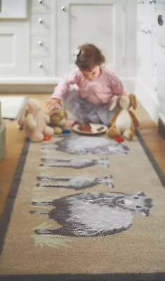 £77.89 • Buy Hug Rug 150x65cm (SHEEP 1) Dirt Trapper Door Mat / Runner Machine Washable  