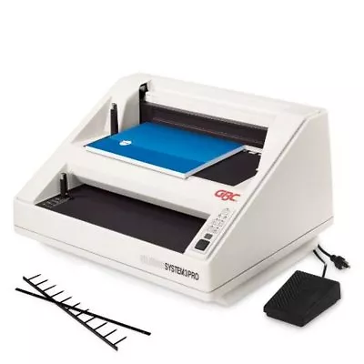 GBC Velobind System 3 Pro Binding Machine Electric Punch And Bind • $4390