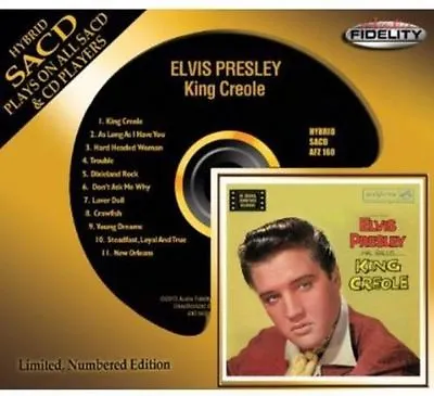 5 CD LOT Of ELVIS PRESLEY: KING CREOLE AUDIO FIDELITY SACD HYBRID ALL ARE NEW • $125