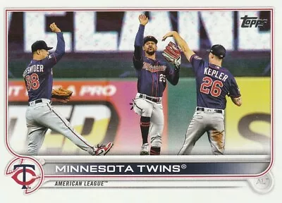 2022 Topps Baseball Series 1 & 2 Team Set - Minnesota Twins *21 Cards* • $5