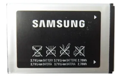 Original Battery SAMSUNG AB463446TU E1080 E1107 E1120 E1310 E1360 E2100 S3030 • £10.99
