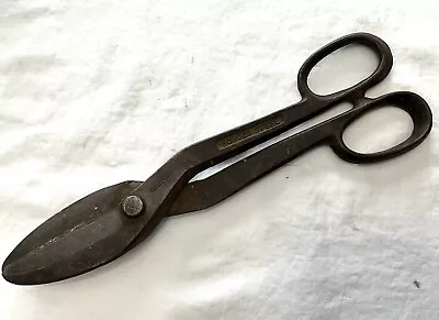 Vintage Tiger Tools 11.5  Forged Steel Shears Tin Snips Cutters • $3.50