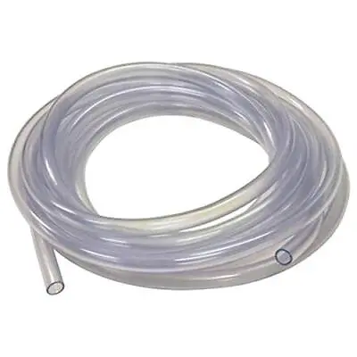 PVC-Clear Vinyl Tubing 1/4  ID 3/8  OD 10 Ft Clear Hose Plastic Tubing 19-55 PSI • $10.91