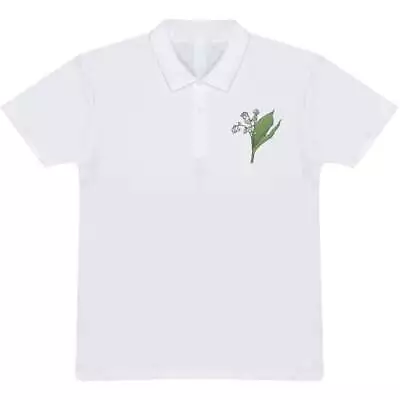 'Lily Of The Valley' Adult Polo Shirt / T-Shirt (PL038271) • $16.15