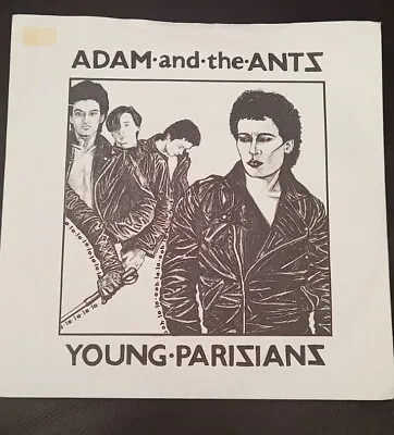 £12 • Buy 1978 7  Vinyl Single Adam And The Ants Young Parisians.TESTED. F13803