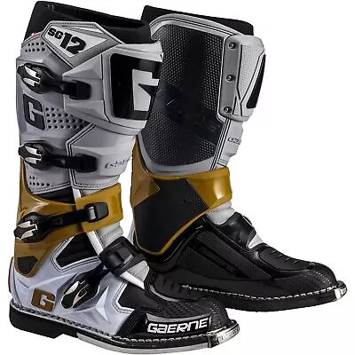 Gaerne SG-12 Boots Gray/Magnesium/White Size 13 2174-080-13 • $507.93