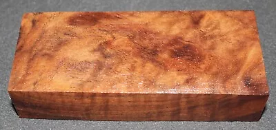 Stabilized Black Walnut Burl Wood Block Knife Scale/Pistol Grip  (W15) 1Pc • $27.50