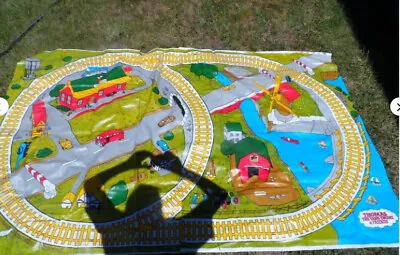 Vintage 1990s Thomas & Friends Play Mat Track  Thomas The Train  110  X 90  Huge • $25.99