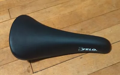  VELO Saddle Bike Seat Old School BMX Bicycle Road Bike Black  • $7