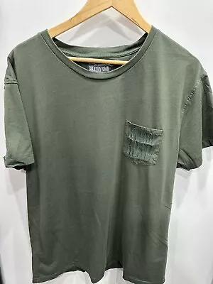 Country Road Heritage Pocket Green Short Sleeve Tshirt Size XXL • $20