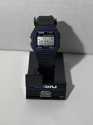 Casio F91W Classic Resin Strap Digital Waterproof Sport Watch - Black • $15