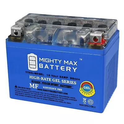 Mighty Max YTX4L-BS GEL Replacement Battery For Kawasaki KL600-A KLR 600cc 1984 • $24.99