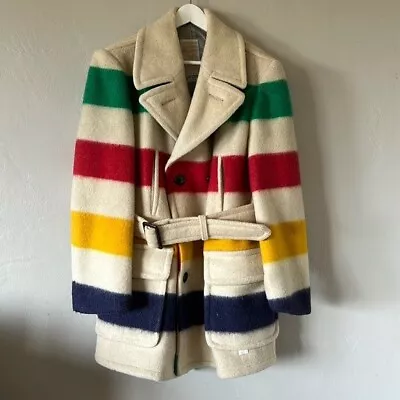 Vintage Hudson’s Bay Heavy Wool Jacket • $199