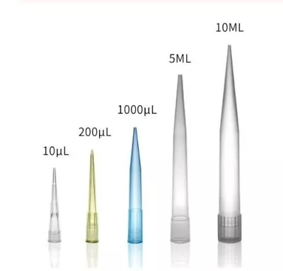 10ul 200ul 1000ul 5ml 10ml Micropipette Tip Pipette For Dlab Pipettor • $13.50