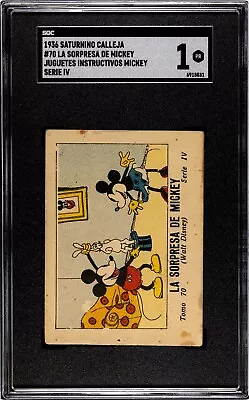 1930s 1940s SGC 1 Mickey Mouse Walt Disney Saturnino Calleja Comic #70 • $65
