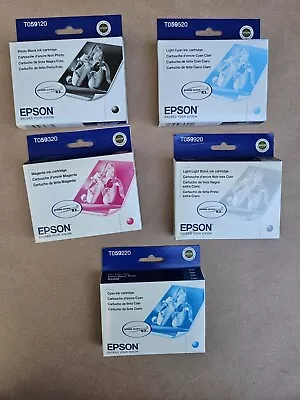 5x Lot- Ink For The Epson R2400 Stylus Photo T059220 T059320 T059120 T059920  • $22.99