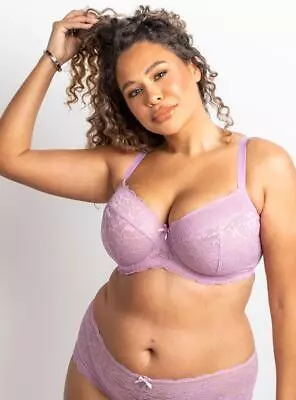 Boux Avenue Bra Mollie Pink Unpadded Balcony Bra 30-44 DD-G • £8.45