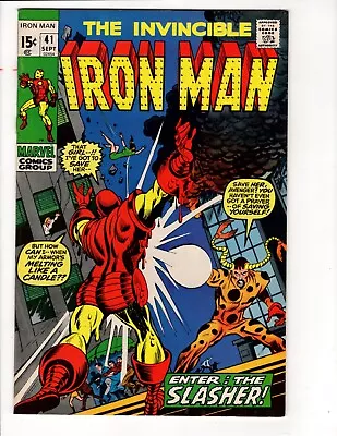 Iron Man #41 -1971-THIS BOOK HAS MINOR RESTORATION SEE DESCRIPTION • $19.36