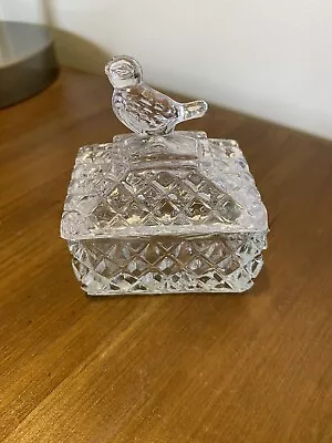 Hofbauer Byrdes Crystal Box Vintage • $10.95