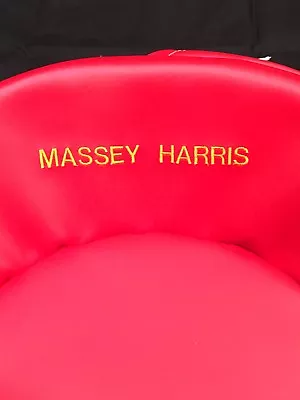 TRACTOR SEAT CUSHION For MASSEY HARRIS Embroidered Seat Cushion • $64.99