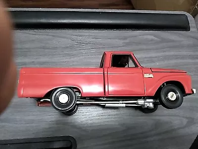 1965 Red  FORD F-100 F100 Pickup Truck 1:18 Sun Star Dioecast Die Cast Metal • $45