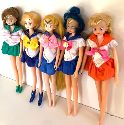 Sailor Moon Doll Vintage 1990s Anime Toy  5 Doll Rare In Hand • $209.23