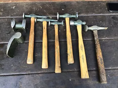 Eight Piece Vintage Craftsman Auto Body Hammer Dolly Set  • $150