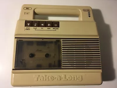 1983 Nasta Take-A-Long Cassette Tape Player Recorder Child Vintage Tested • $24.99