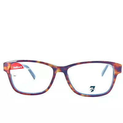 7 For All Mankind Eyeglasses Rosie TTNVY Brown Tortoise Square Frames 53[]15 140 • $39.98