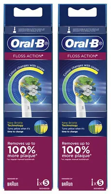 $59 • Buy Oral-B Floss Action Electric Toothbrush Replacement Head - 10 Refills (2 X 5)