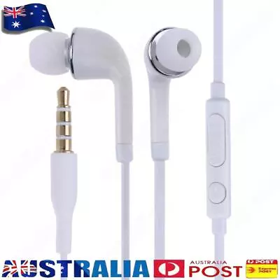 - 3.5mm Stereo Earphones Hands Free Wired Headset For Samsung Galaxy S3 SIII I93 • $7.16