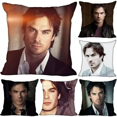 Ian Somerhalder Pillowcase Birthday Cushion Cover Vampire Diaries Christmas Gift • $14.98