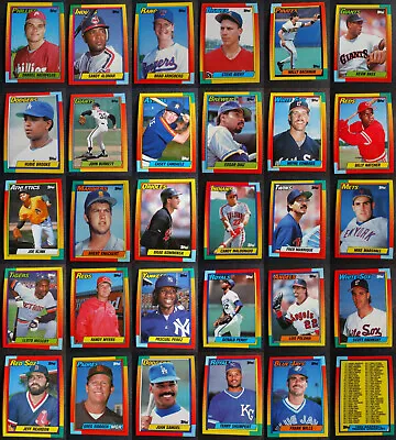 1990 Topps Tiffany Traded Baseball Cards Complete Your Set U You Pick 1T-132T • $1.25