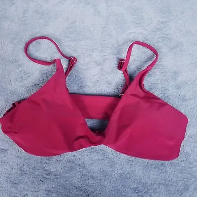 Zaful Bikini Top Womens 6 Burgandy Red • $7.95