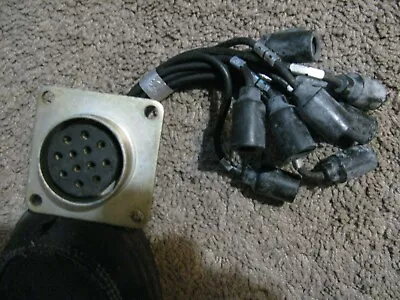 Military Trailer Cable Socket Receptacle Vehicle Side New • $49.99