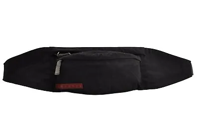 Authentic PRADA Sports Vintage Polyester Waist Body Bag Purse Black Junk 5174I • $3.25