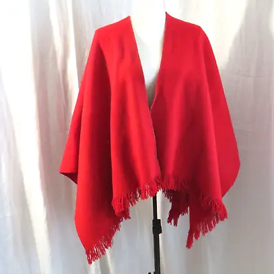 Vintage Panos Vicuna SantaFe Co Wrap Red 100% Vicuna Wool? 1 Size • $126