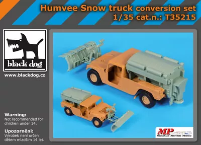 Black Dog 1/35 Humvee Snow Truck Conversion Set For Italeri Kits • $35.17