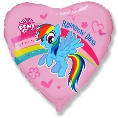 My Little Pony Round Balloon 45 Cm Foil Balloon Birthday XL Birthday Party Ballo • £2.23