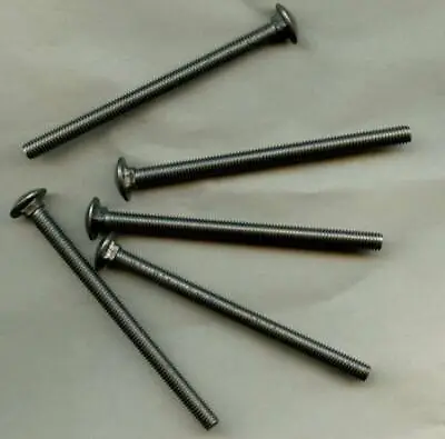 50 3.5  Stainless Steel Carriage Bolts With Marine Grade A4-80 Nuts • $12.50