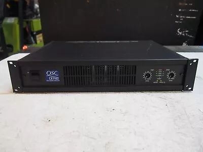 QSC CX1102 Tested Working Very Nice Modern Power Amp #17 • $250