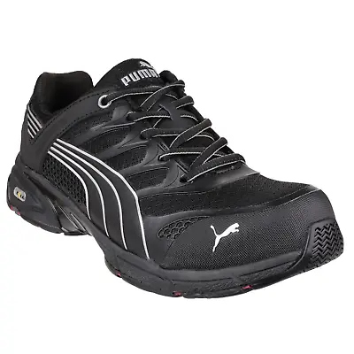 $89.95 • Buy Puma Safety Composite Toe Cap Men's Fuse Motion Black/Silver Shoe--9UK CLEARANCE
