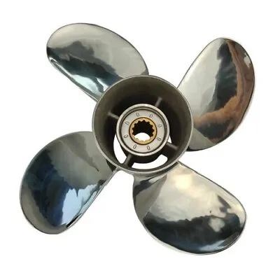 Stainless Steel Boat Outboard Propeller 9.9 X 9 For Mercury  25-30HP 4 Blades • $195.99