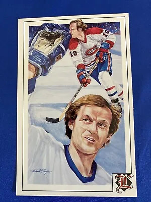 Vintage GUY LAFLEUR  Montreal Canadiens HOF Legends Sports Memorabilia Postcard  • $2.85